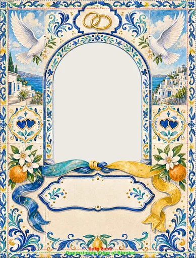 Coastal Tile Vows design