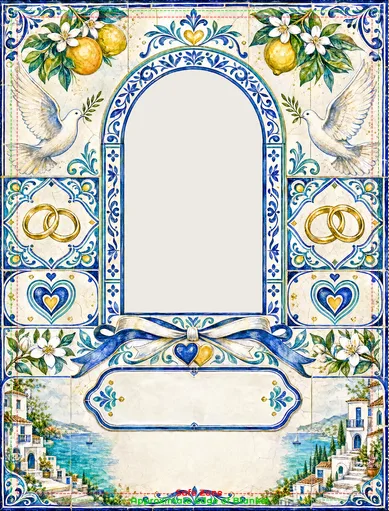 Cobalt Coast Keepsake design
