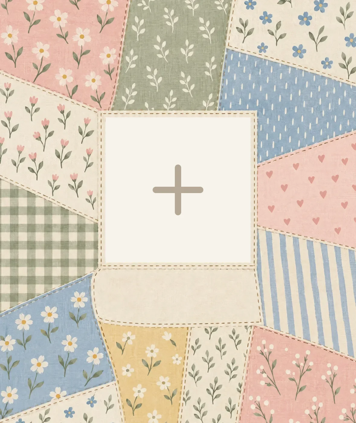 Quilted Baby Keepsake design